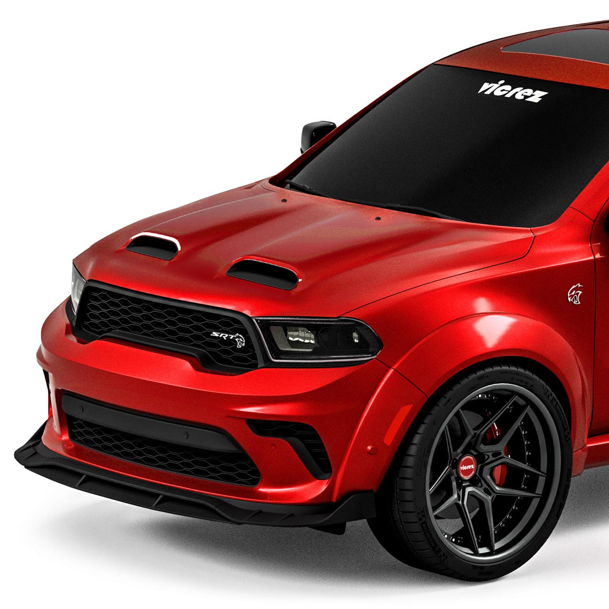2014-2026 Dodge Durango Redeye Style Hood, OEM-Fit Replacement - view 5