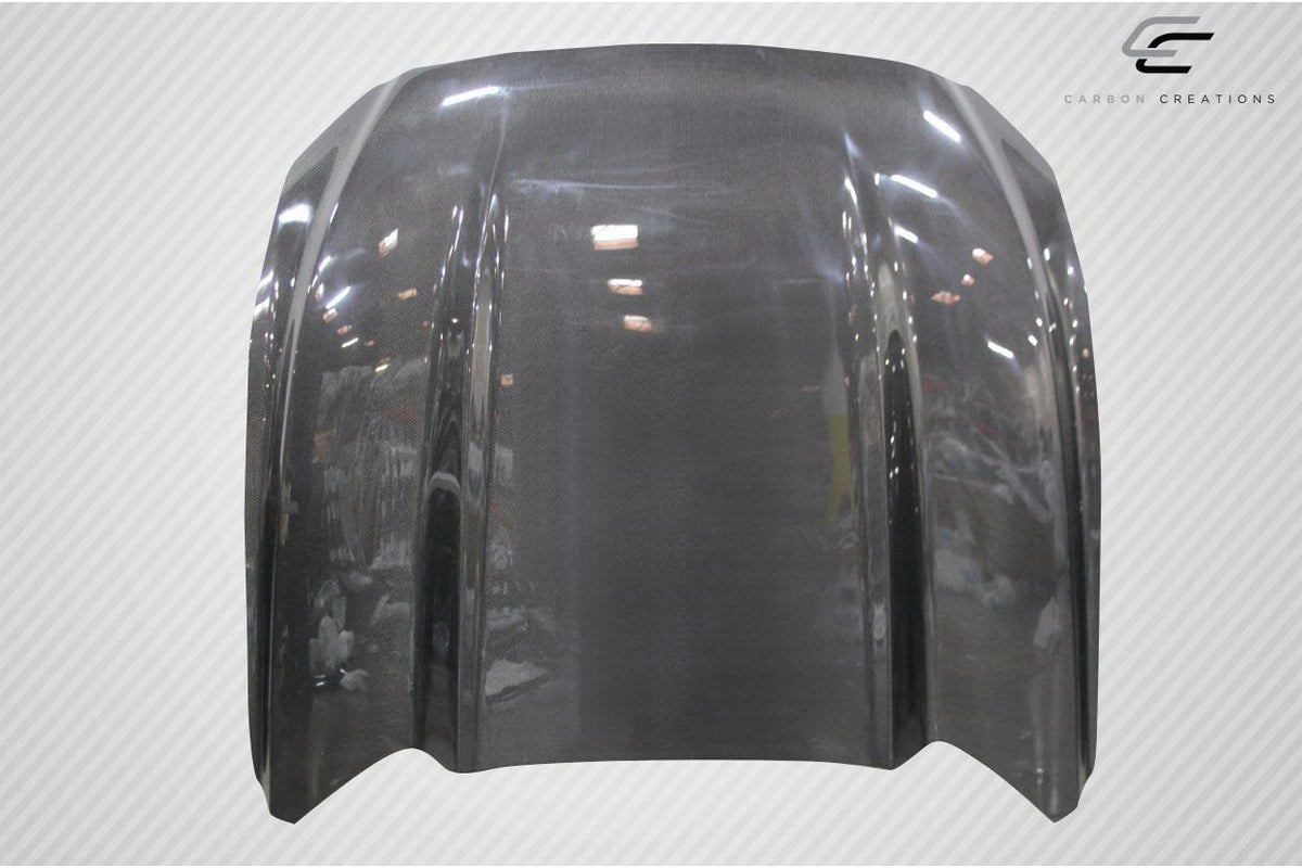2015-2017 Ford Mustang Cowl Hood, Carbon Fiber - view 2
