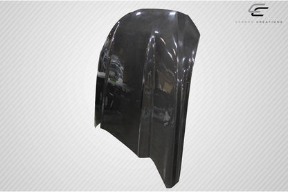 2015-2017 Ford Mustang Cowl Hood, Carbon Fiber - view 3