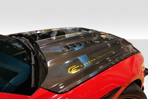 2015-2017 Ford Mustang CVX Hood, Carbon Fiber - view 3