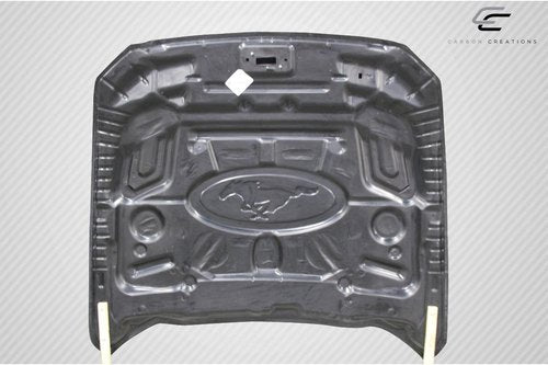 2015-2017 Ford Mustang CVX Hood, Carbon Fiber - view 8