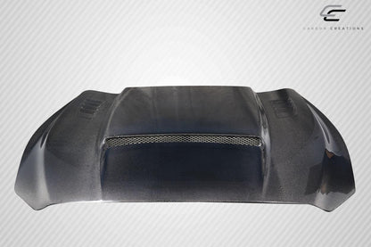 2015-2017 Ford Mustang CVX V2 Hood, Carbon Fiber - view 10