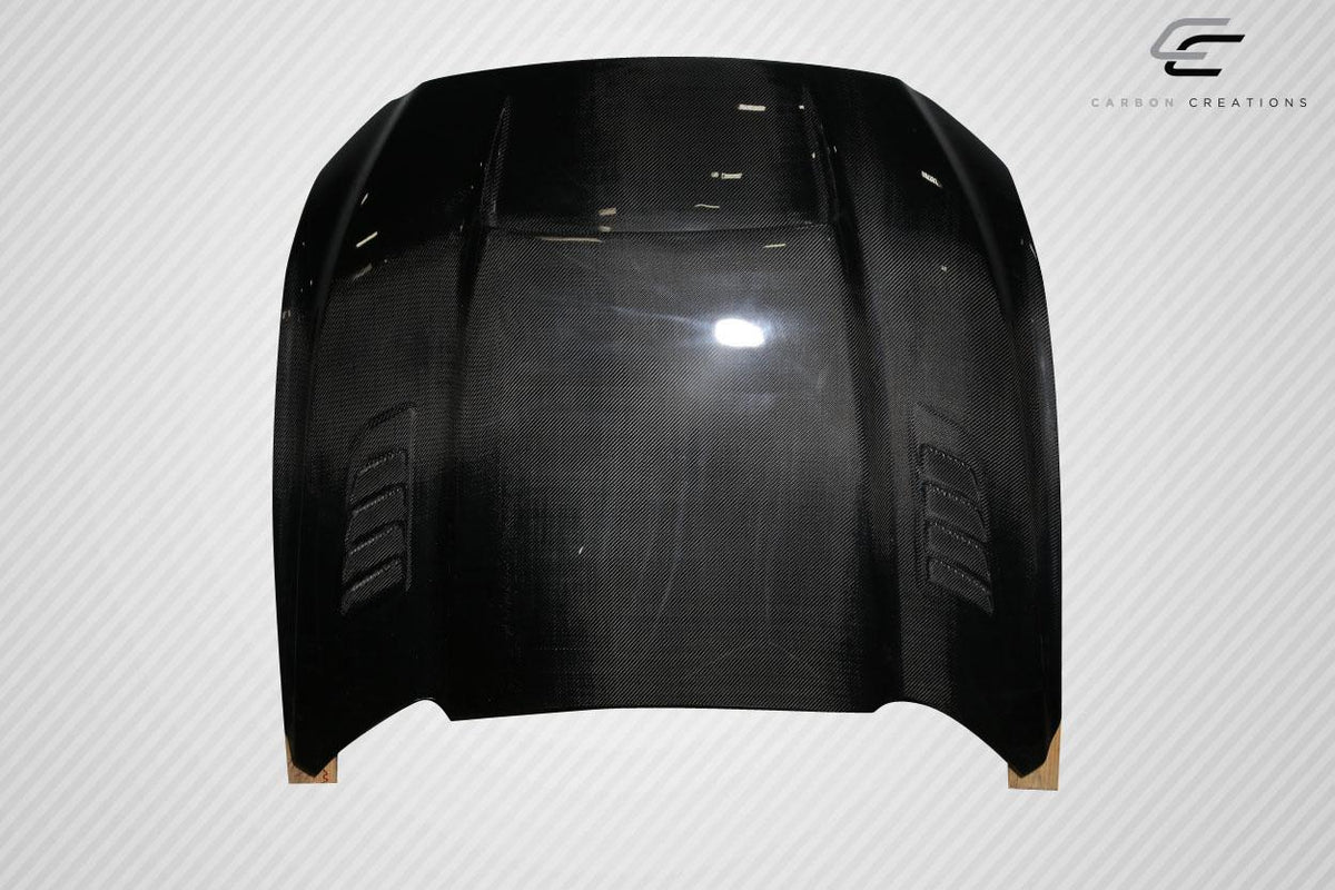 2015-2017 Ford Mustang CVX V2 Hood, Carbon Fiber - view 2