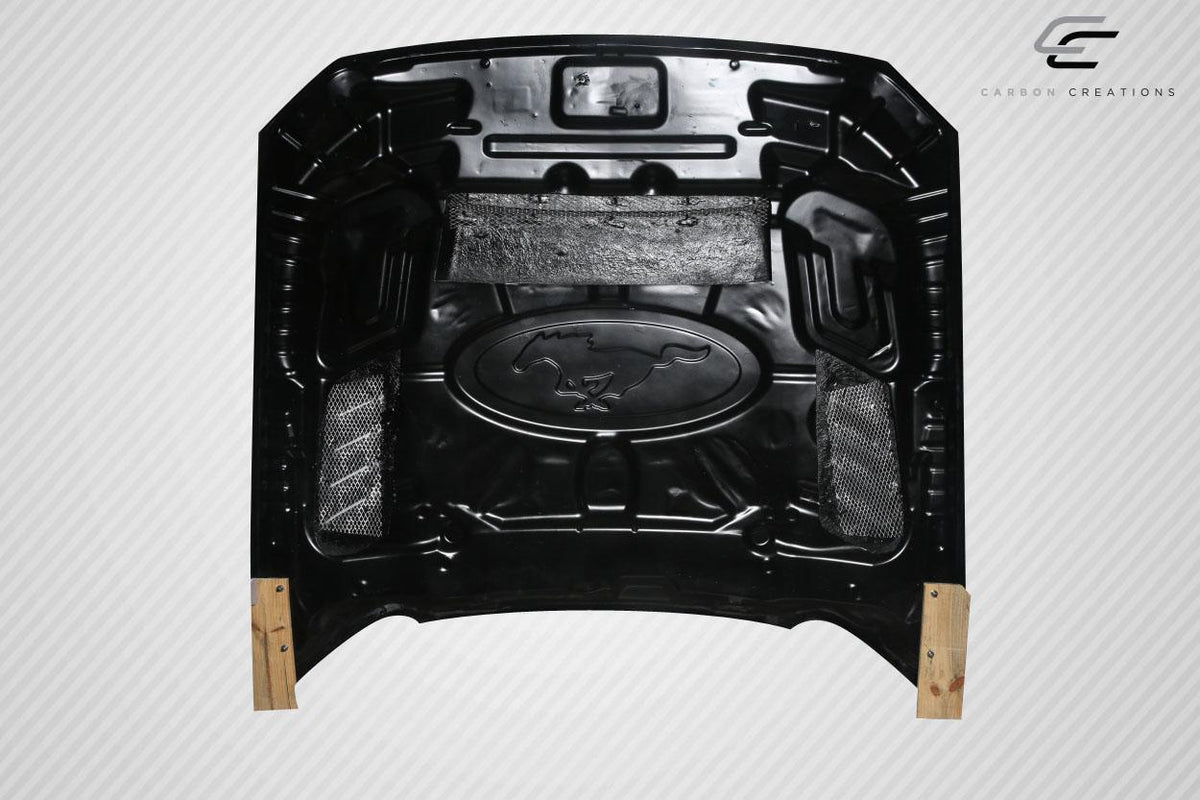2015-2017 Ford Mustang CVX V2 Hood, Carbon Fiber - view 3