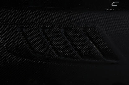 2015-2017 Ford Mustang CVX V2 Hood, Carbon Fiber - view 7