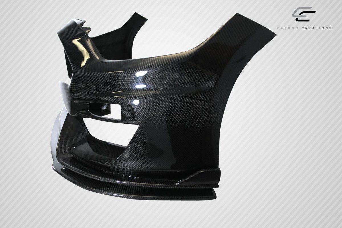 2015-2017 Ford Mustang GT350 Look Front Bumper, Carbon Fiber - view 7