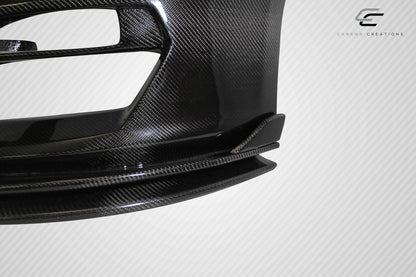 2015-2017 Ford Mustang GT350 Look Front Bumper, Carbon Fiber - view 8