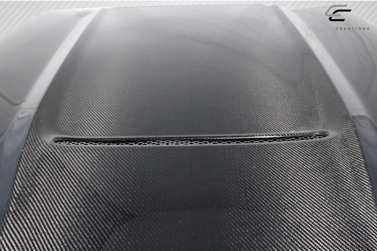 2015-2017 Ford Mustang GT350 Look Hood, Carbon Fiber - view 8