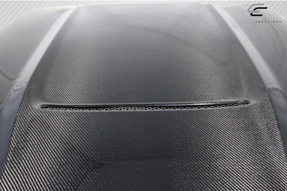 2015-2017 Ford Mustang GT350 Look Hood, Carbon Fiber - view 8