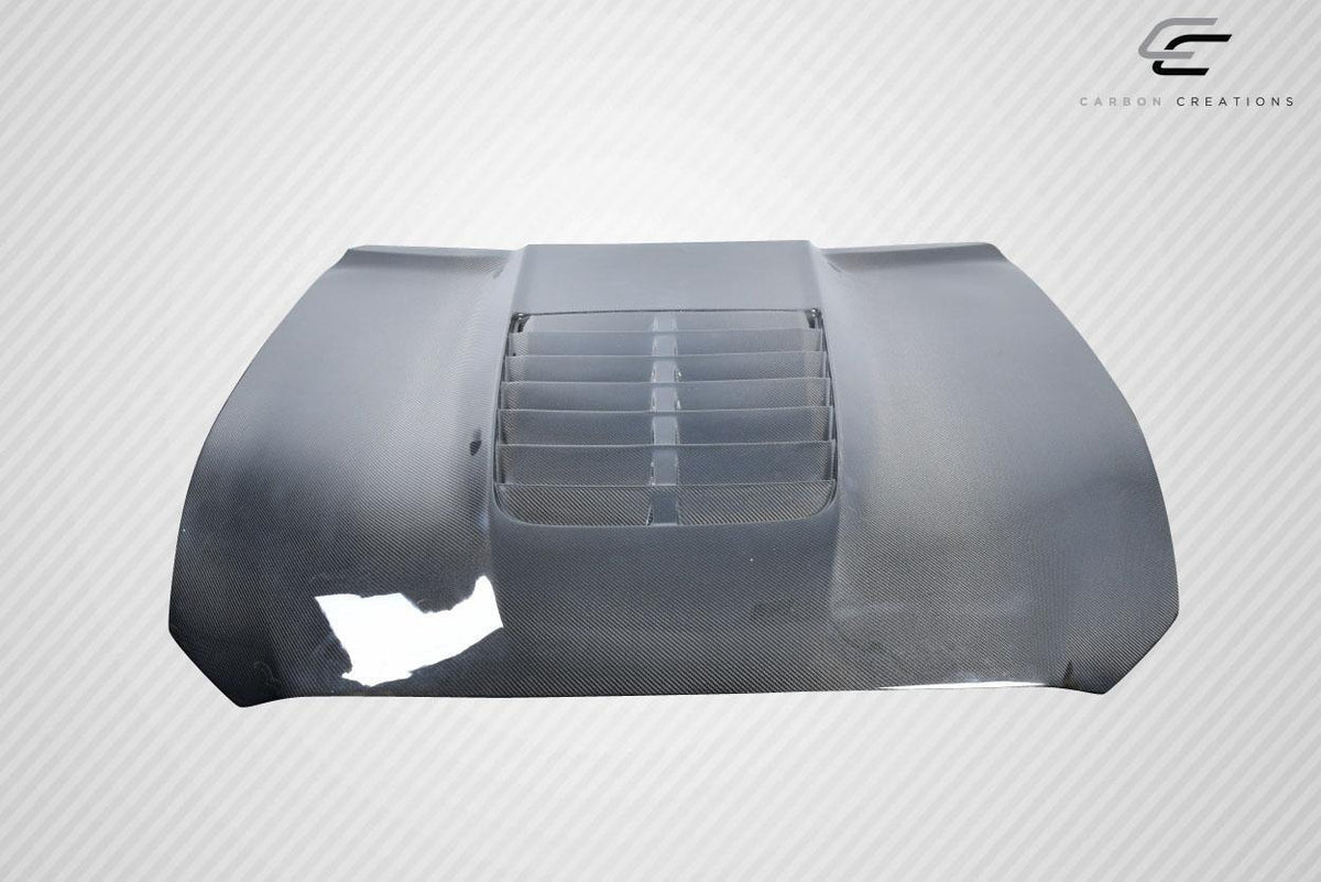 2015-2017 Ford Mustang GT500 V2 Hood, Carbon Fiber - view 2