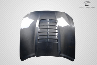 2015-2017 Ford Mustang GT500 V2 Hood, Carbon Fiber - view 4