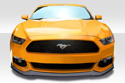 2015-2017 Ford Mustang CVX Front Lip Spoiler, Fiberglass - view 1