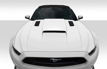 2015-2017 Ford Mustang CVX Hood, Fiberglass - view 1