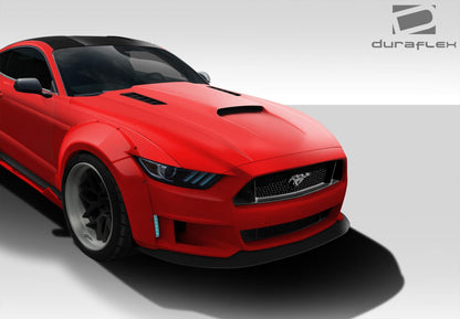 2015-2017 Ford Mustang CVX Hood, Fiberglass - view 2