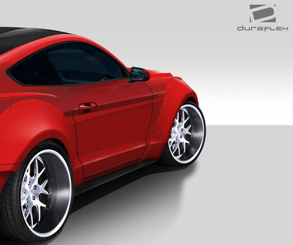 2015-2017 Ford Mustang Grid Wide Body Front Fender Flares, Fiberglass - view 10