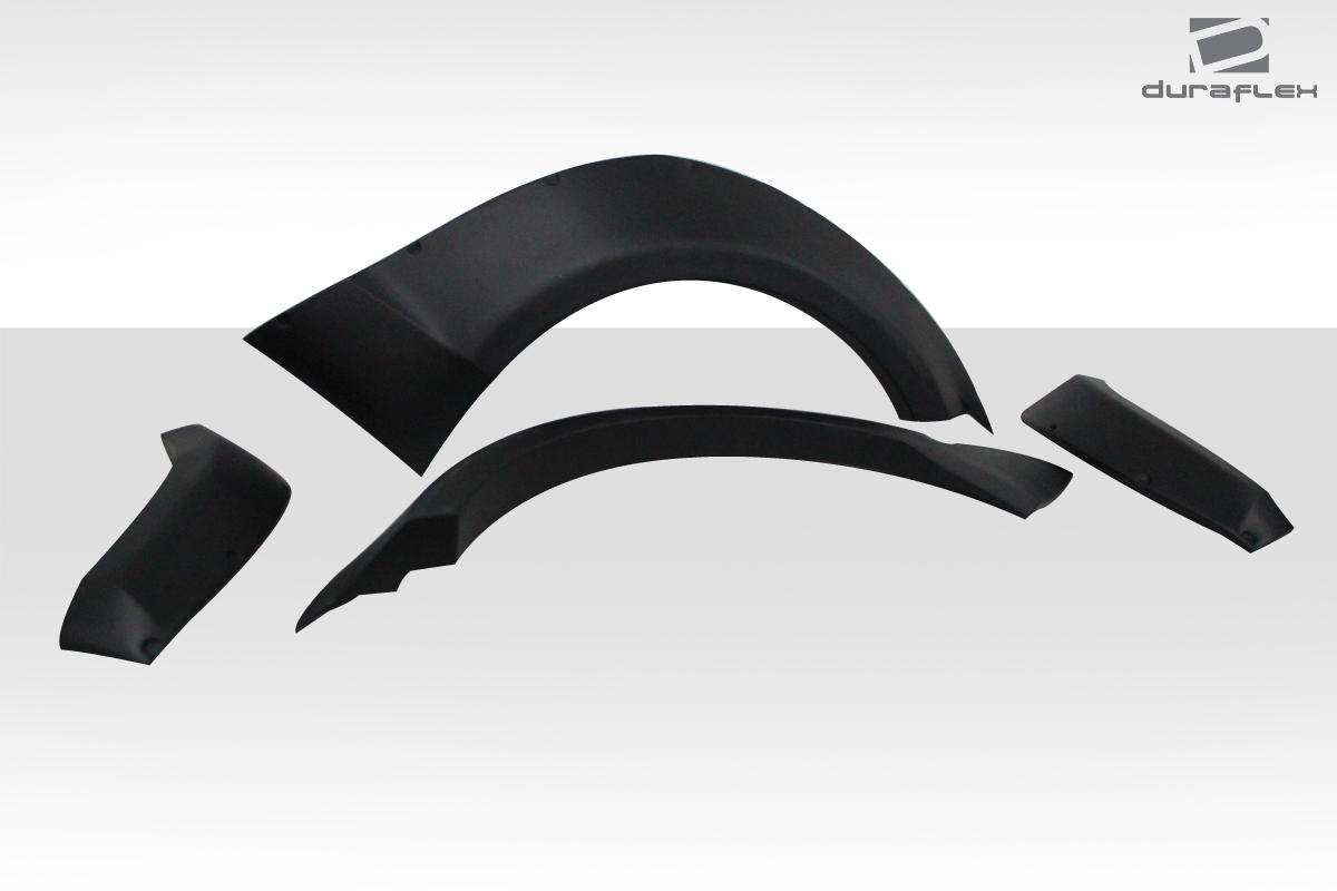 2015-2017 Ford Mustang Grid Wide Body Front Fender Flares, Fiberglass - view 4