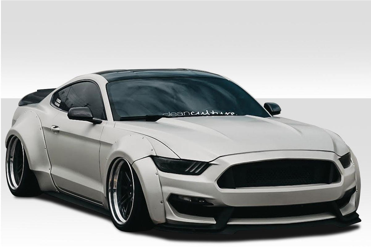 2015-2017 Ford Mustang Grid Wide Body Kit, Fiberglass - view 1
