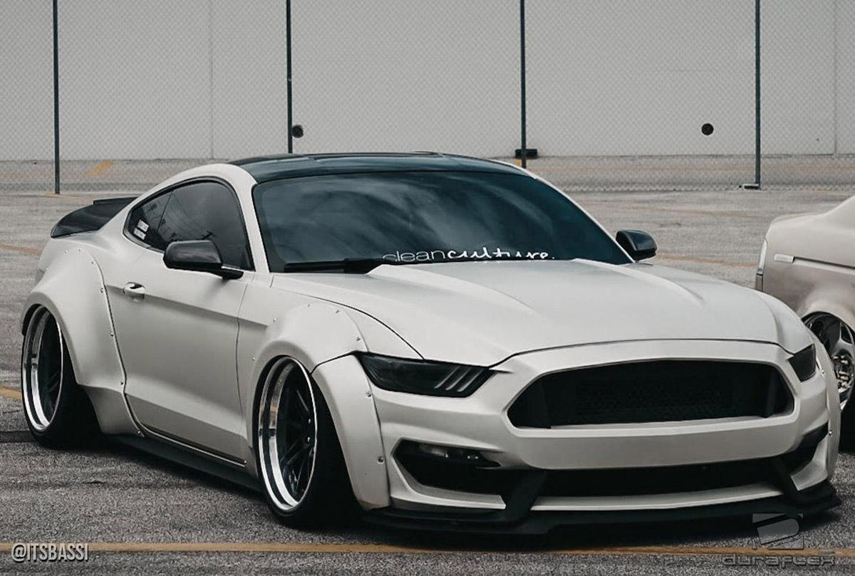 2015-2017 Ford Mustang Grid Wide Body Kit, Fiberglass - view 2