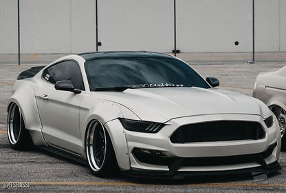 2015-2017 Ford Mustang Grid Wide Body Kit, Fiberglass - view 2