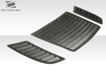 2015-2017 Ford Mustang GT1 Hood Vents, Fiberglass - view 3