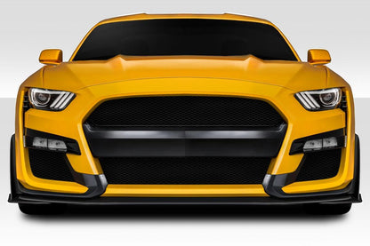 2015-2017 Ford Mustang GT500 Look Front Bumper Cover, Fiberglass - view 1