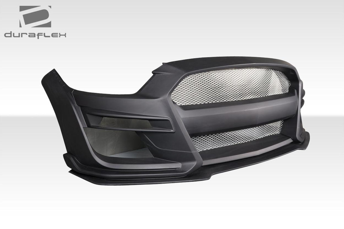 2015-2017 Ford Mustang GT500 Look Front Bumper Cover, Fiberglass - view 4