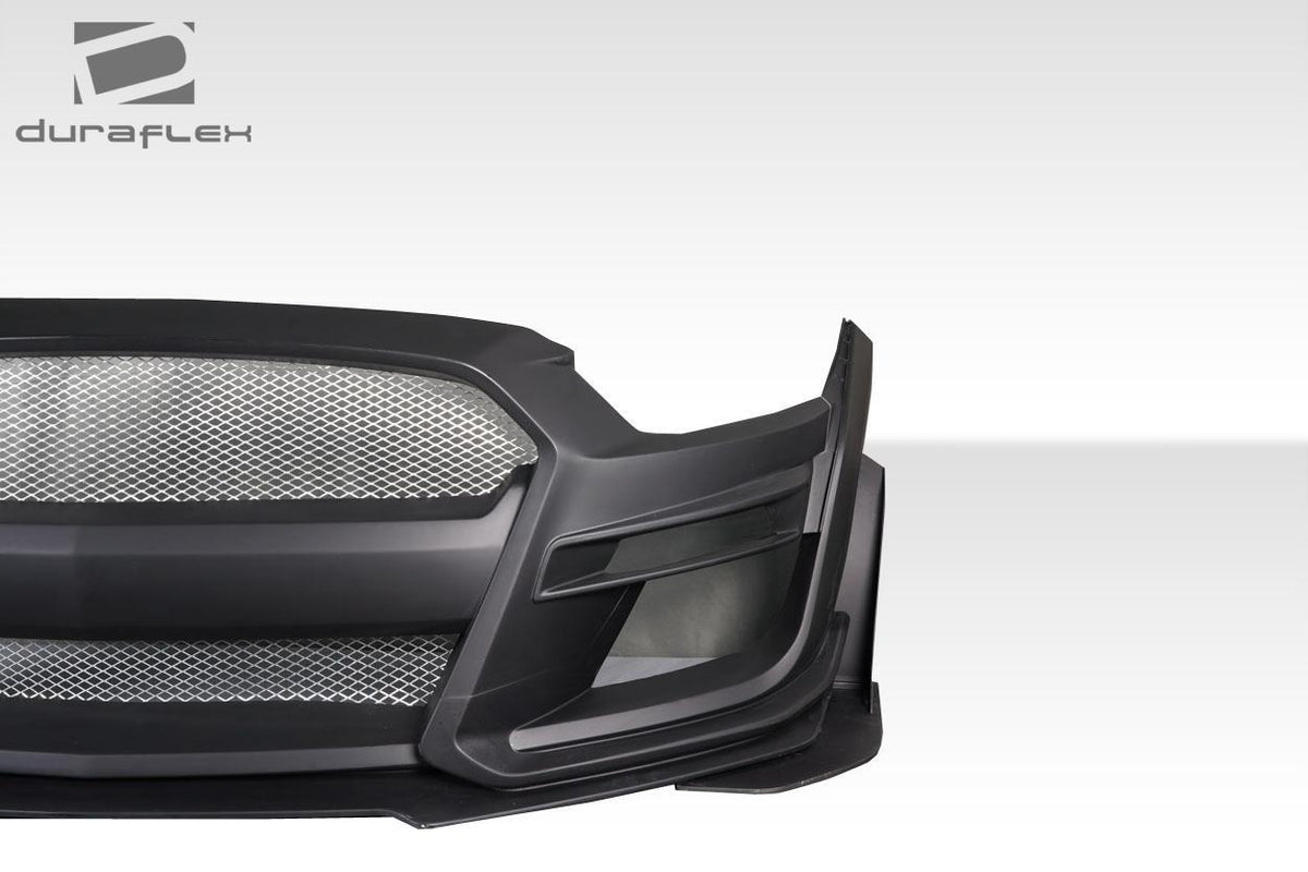 2015-2017 Ford Mustang GT500 Look Front Bumper Cover, Fiberglass - view 5