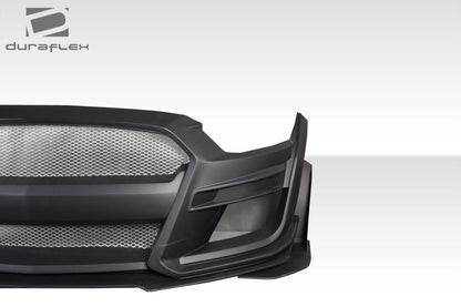 2015-2017 Ford Mustang GT500 Look Front Bumper Cover, Fiberglass - view 5
