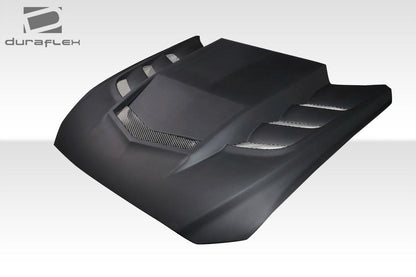 2015-2017 Ford Mustang Interceptor Hood, Fiberglass - view 3