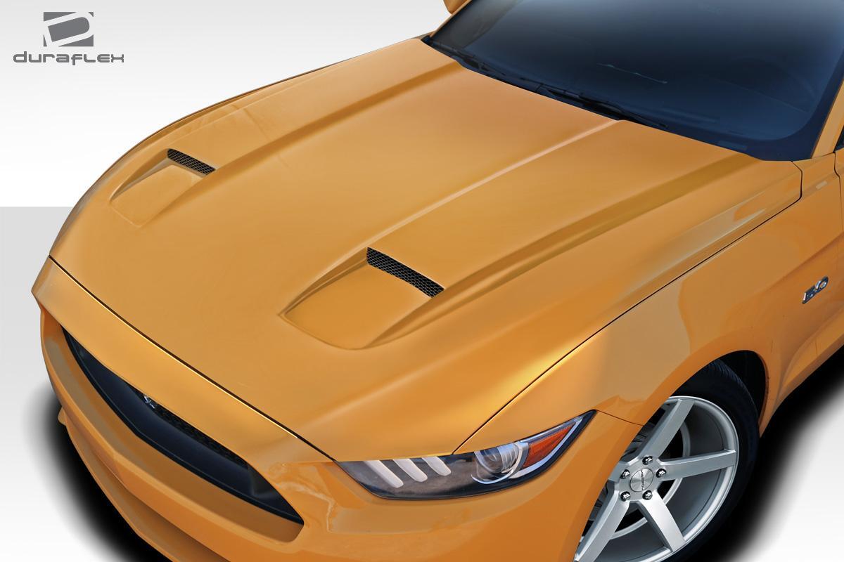 2015-2017 Ford Mustang MK7 Look Hood, Fiberglass - view 2