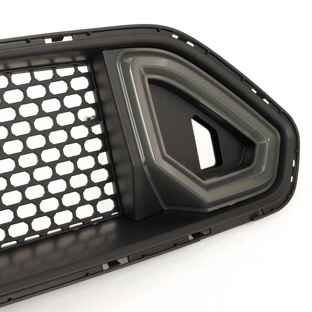 2015-2017 Ford Mustang Honeycomb Upper Grille w/ LED Lights - view 4