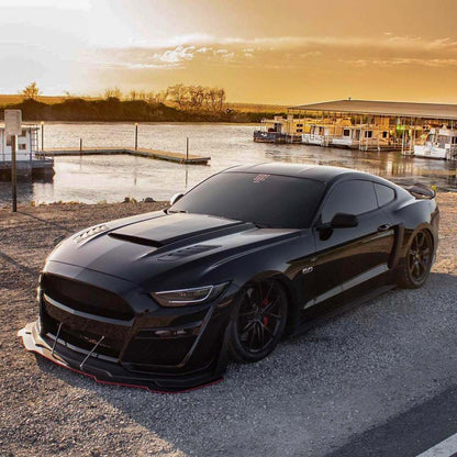 2015-2017 Ford Mustang GT500 Style Front Bumper Cover - view 11