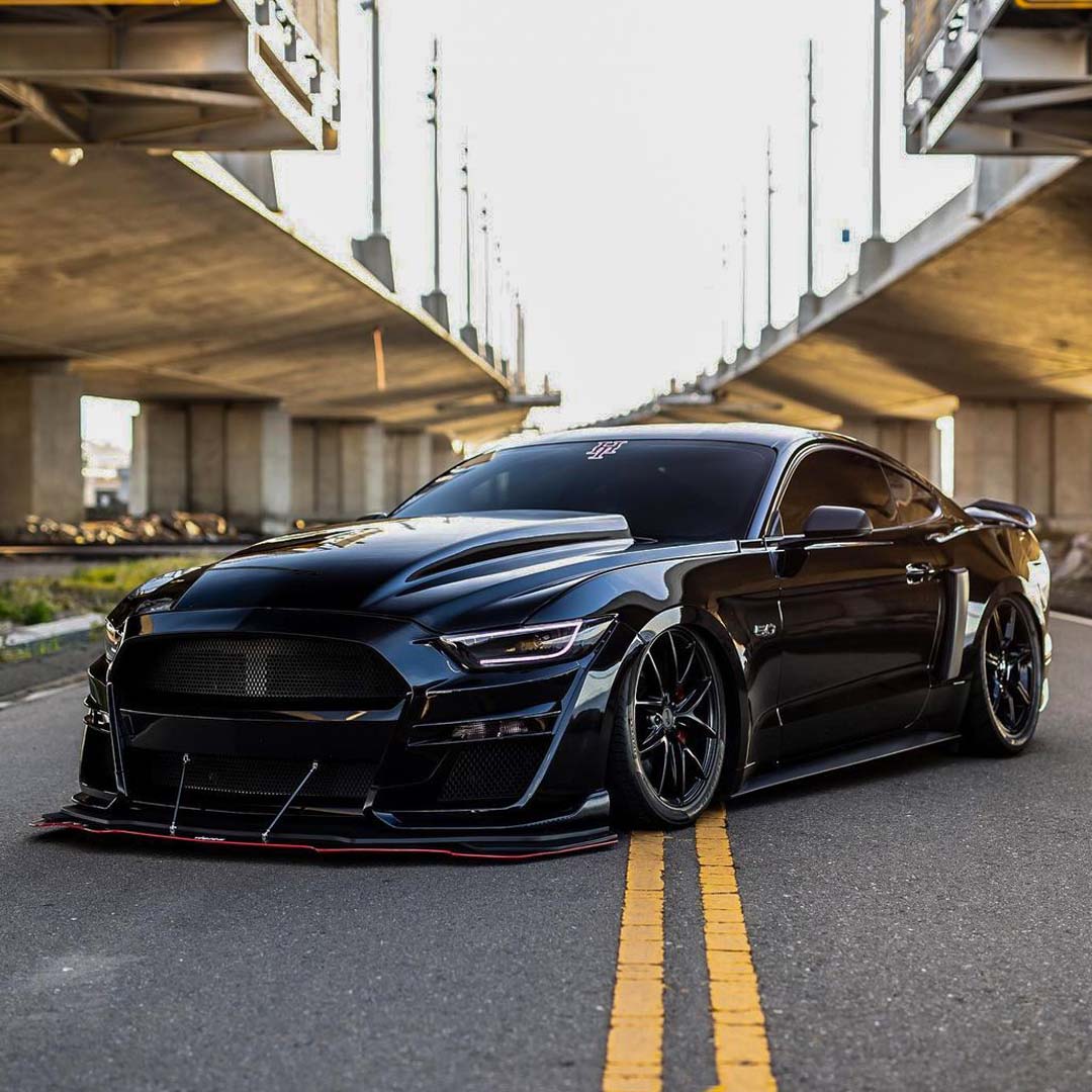 2015-2017 Ford Mustang GT500 Style Front Bumper Cover - view 5