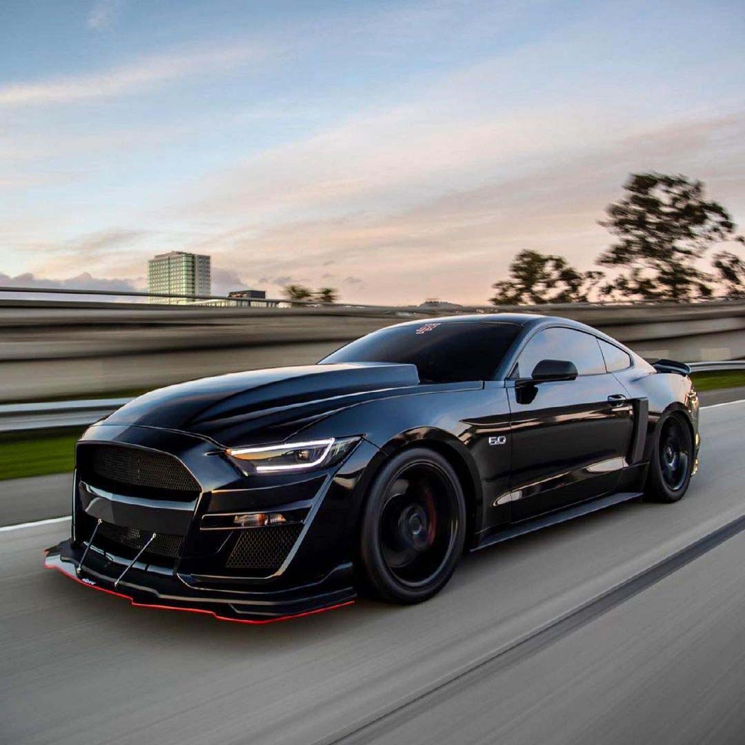 2015-2017 Ford Mustang GT500 Style Front Bumper Cover - view 6