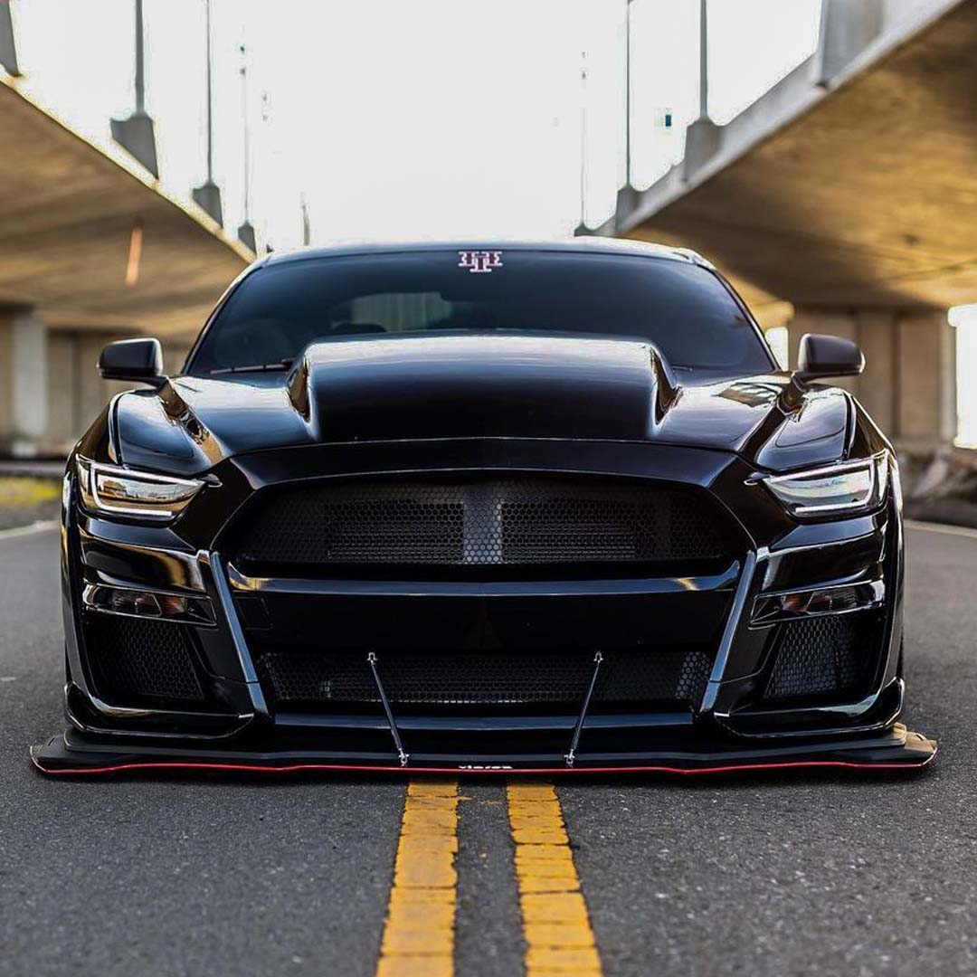 2015-2017 Ford Mustang GT500 Style Front Bumper Cover - view 9