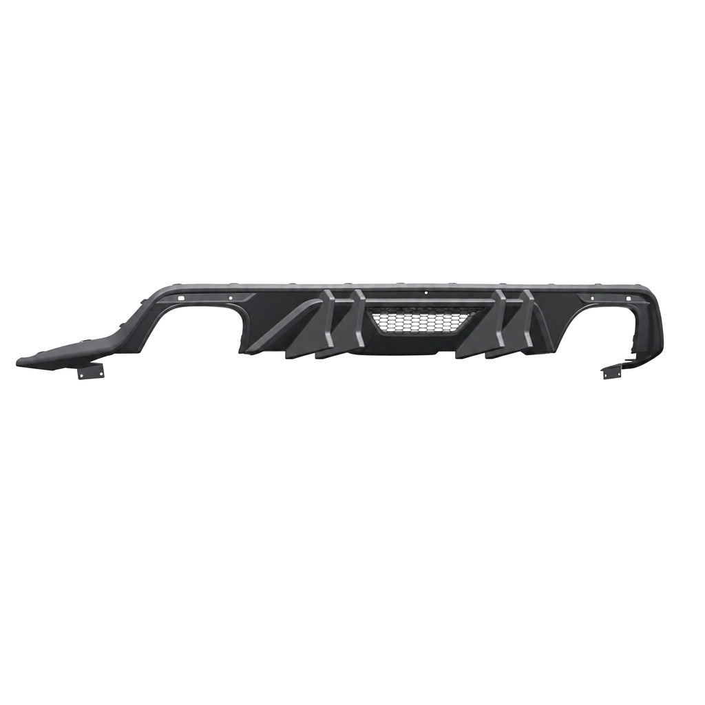 2015-2017 Ford Mustang Speed Rear Diffuser, Dual Outlet
