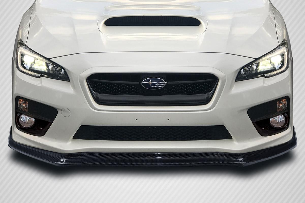 2015-2017 Subaru WRX STI C Speed Front Lip Under Spoiler, Carbon Fiber - view 1