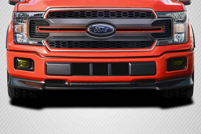 2015-2020 Ford F-150 RKS Front Lip Spoiler Air Dam, Carbon Fiber - view 1