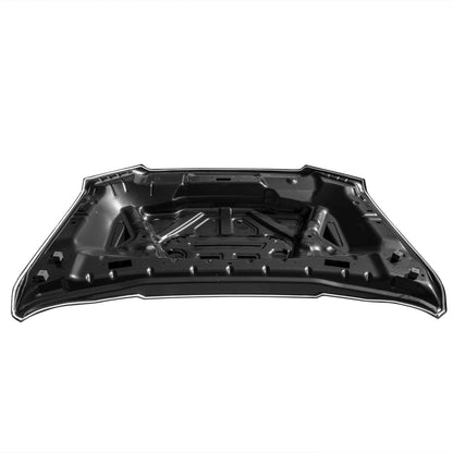 2015-2020 Ford F-150 GT500 Style Steel Hood w/ Air Vent Scoop - view 6