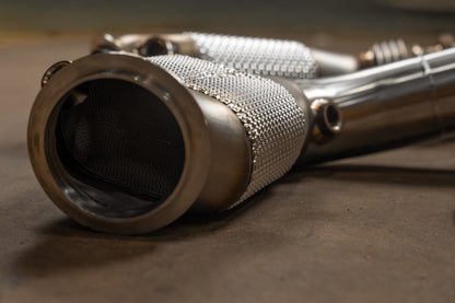 2015-2021 BMW F80/F82/F83/F87C M2C / M3 / M4 400 Cell Catted Downpipes