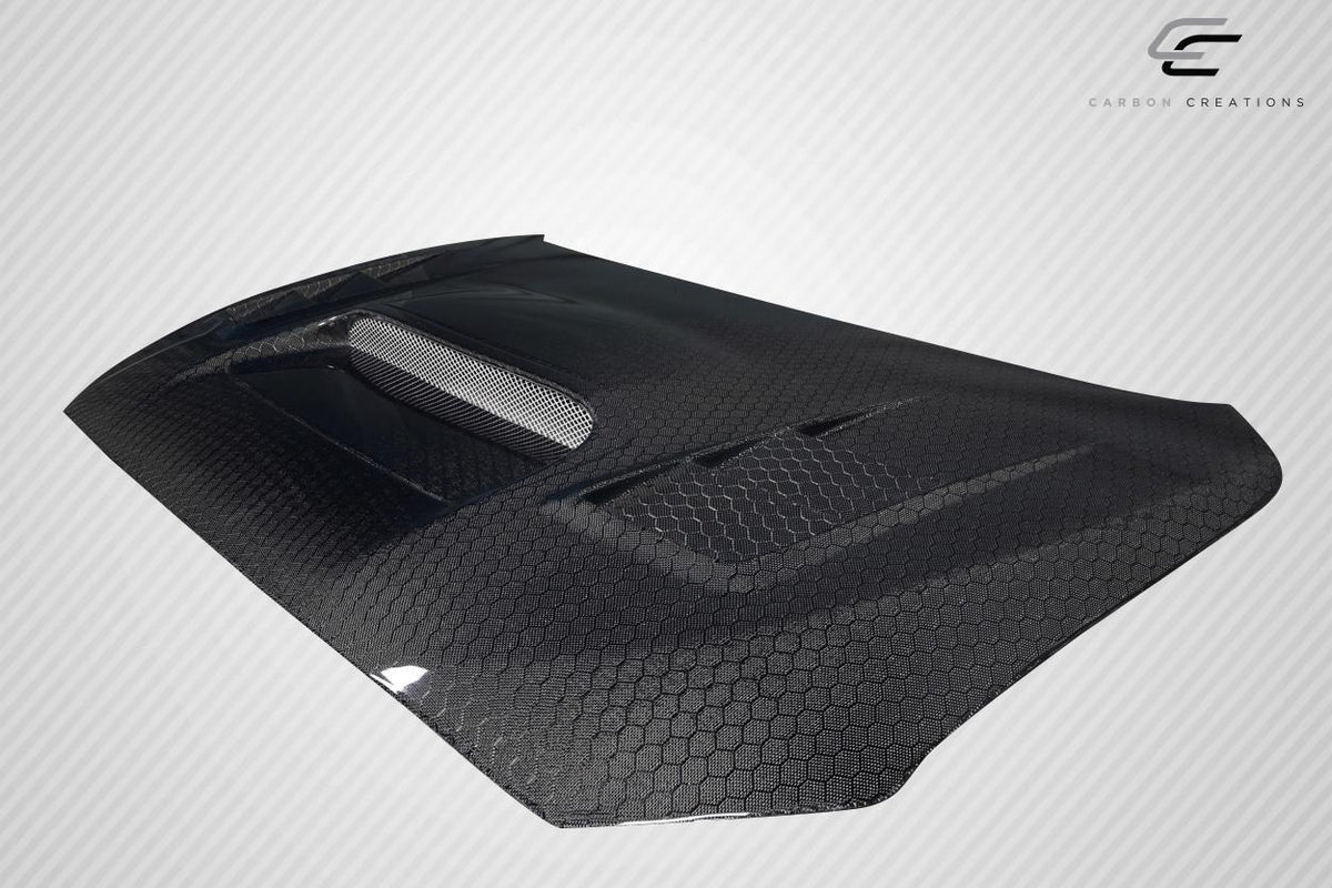 2015-2021 Subaru WRX Geo6ix C-1 Hood, Carbon Fiber - view 3