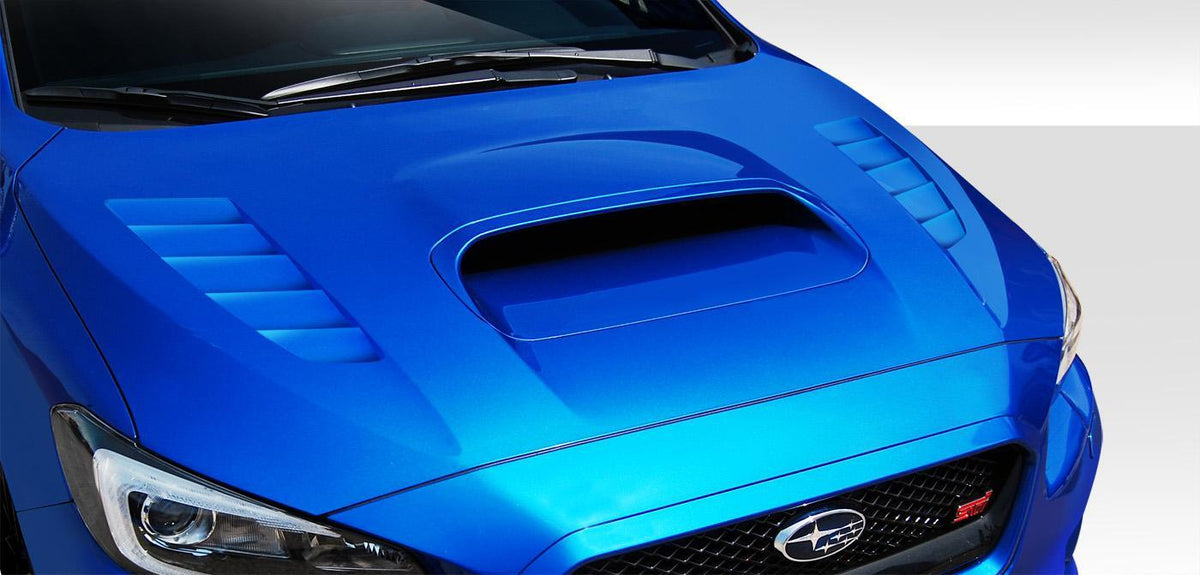 2015-2021 Subaru WRX NBR Concept Hood, Fiberglass - view 1