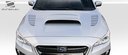2015-2021 Subaru WRX NBR Concept Hood, Fiberglass - view 2