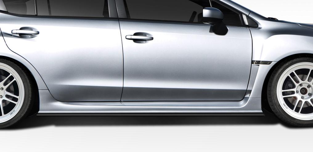 2015-2021 Subaru WRX NBR Concept Side Splitters, Fiberglass - view 1
