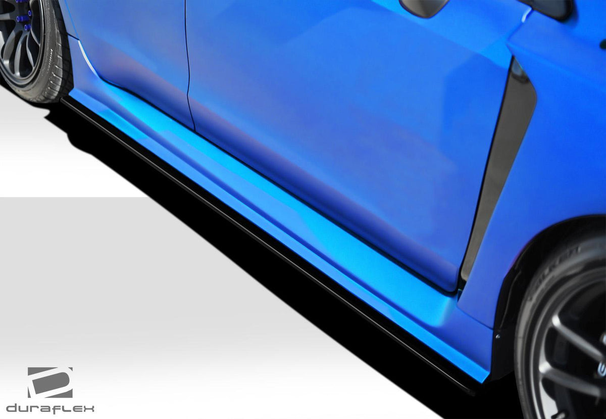2015-2021 Subaru WRX NBR Concept Side Splitters, Fiberglass - view 4