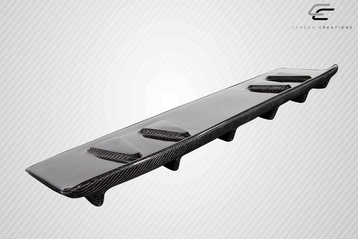 2015-2021 Subaru WRX STI C Speed Style Rear Diffuser, Carbon Fiber - view 5