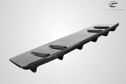 2015-2021 Subaru WRX STI C Speed Style Rear Diffuser, Carbon Fiber - view 5