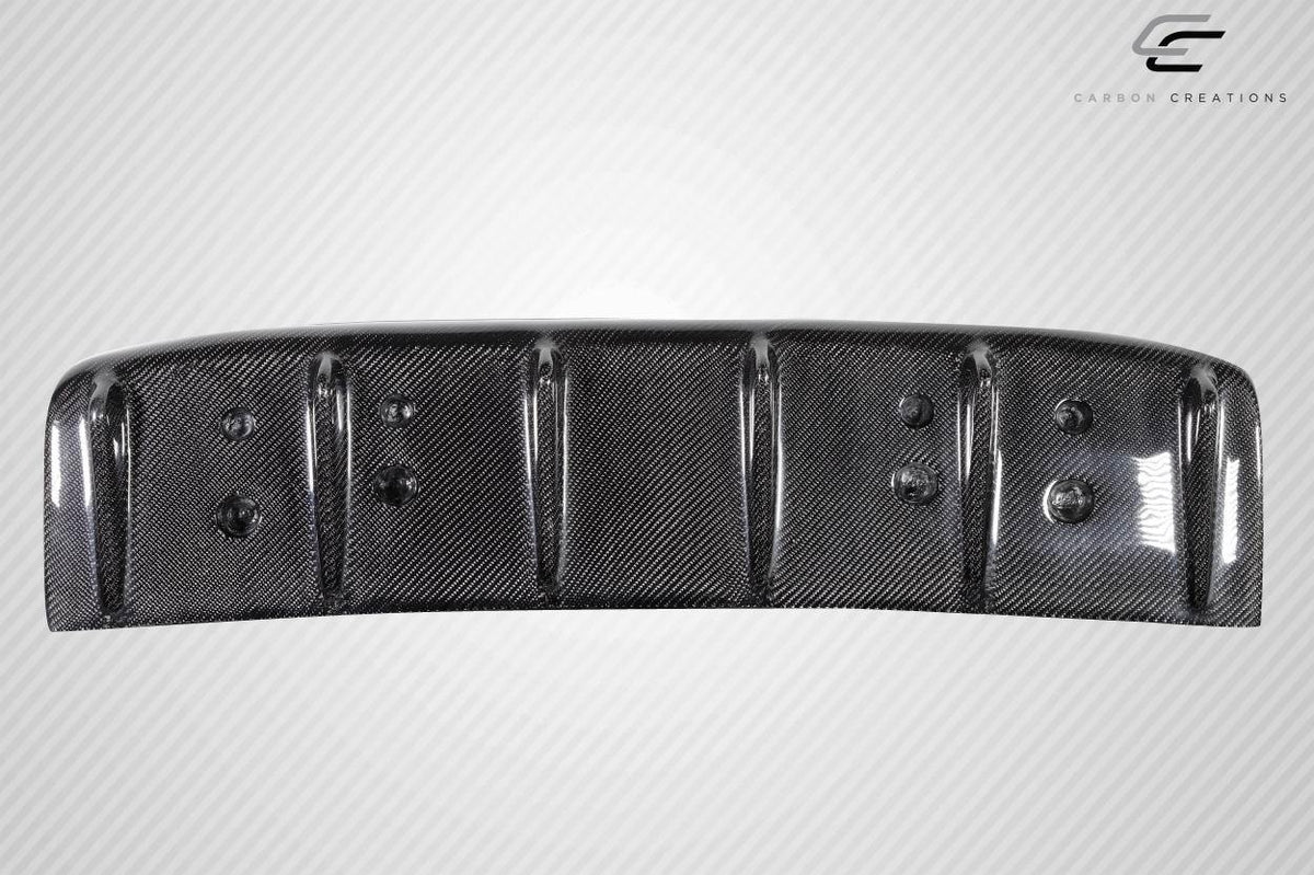 2015-2021 Subaru WRX STI C Speed Style Rear Diffuser, Carbon Fiber - view 6