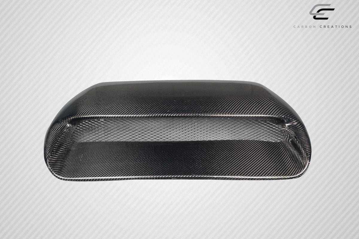 2015-2021 Subaru WRX Sti Hyperflow Hood Scoop, Carbon Fiber - view 2
