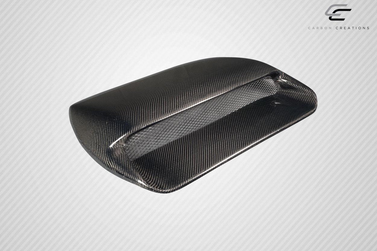 2015-2021 Subaru WRX Sti Hyperflow Hood Scoop, Carbon Fiber - view 3